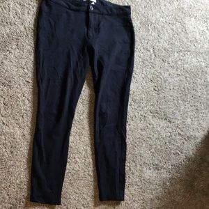 Super skinny navy stretch jeans